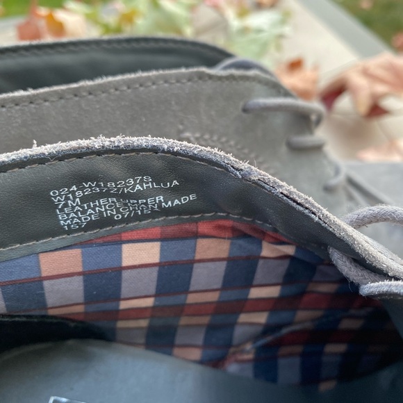 White Mountain Kahlua Grey Suede Lace Wedge Bootie, size 7M - Picture 3 of 5